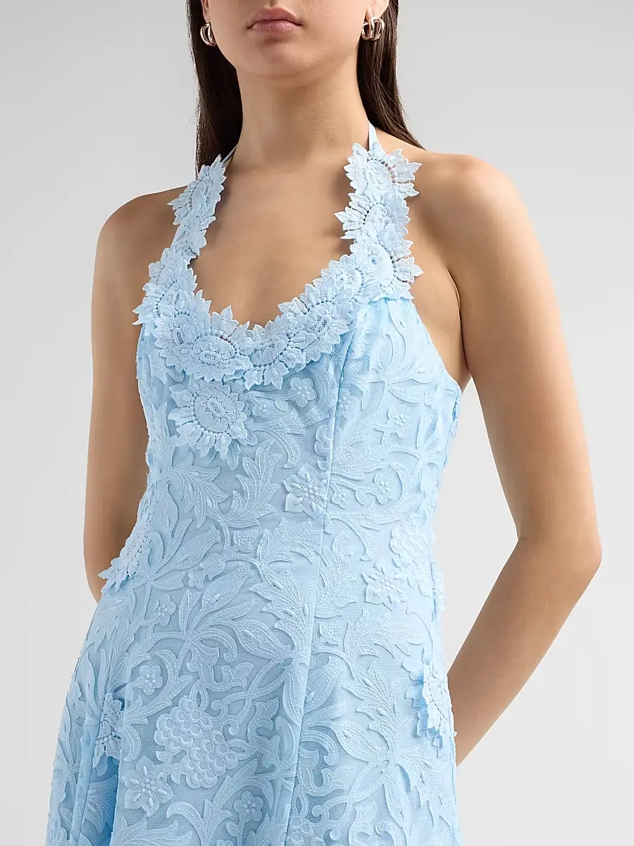 As It May Women's Avira Laser-Cut Lace Halter Gown | Thumbnail 5 As It May Women's Avira Laser-Cut Lace Halter Gown | Thumbnail 5