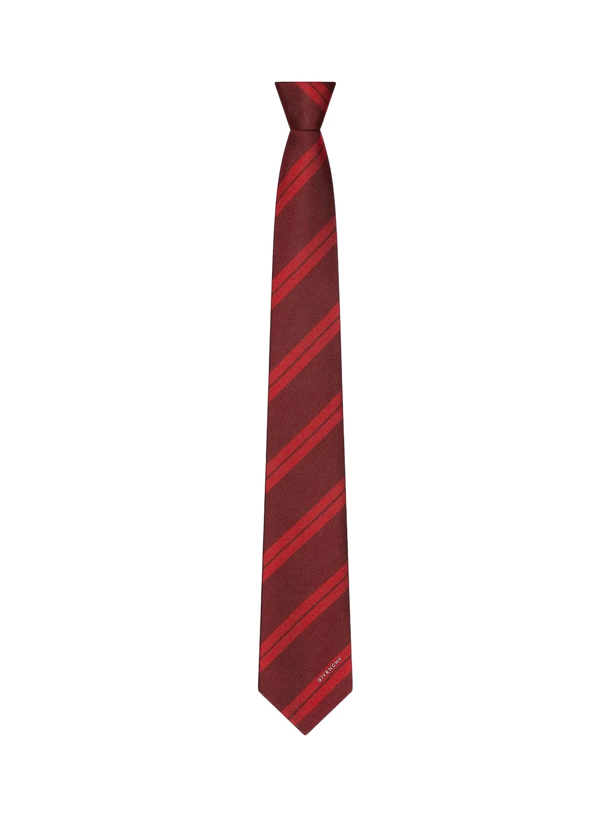 Givenchy Men's Double Stripes Tie in Silk Gros Grain