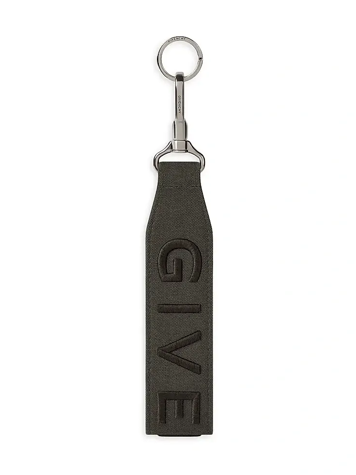 Givenchy Women's Cargo Key Ring in Canvas - Taupe