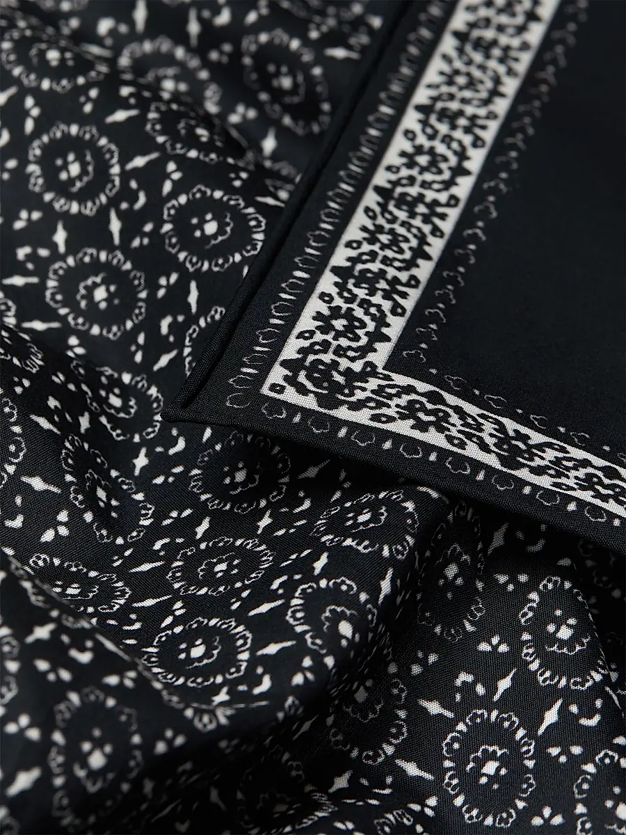 Givenchy Men's Bandana in Cotton - Black | Thumbnail 2