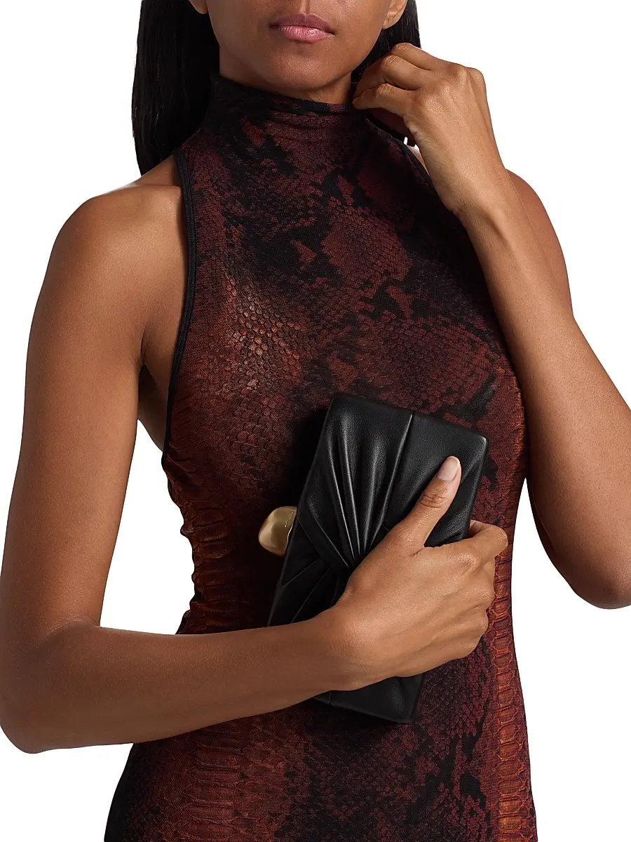 Jean Paul Gaultier Women's Snakeskin-Print Sleeveless Maxi Dress | Thumbnail 6 Jean Paul Gaultier Women's Snakeskin-Print Sleeveless Maxi Dress | Thumbnail 6