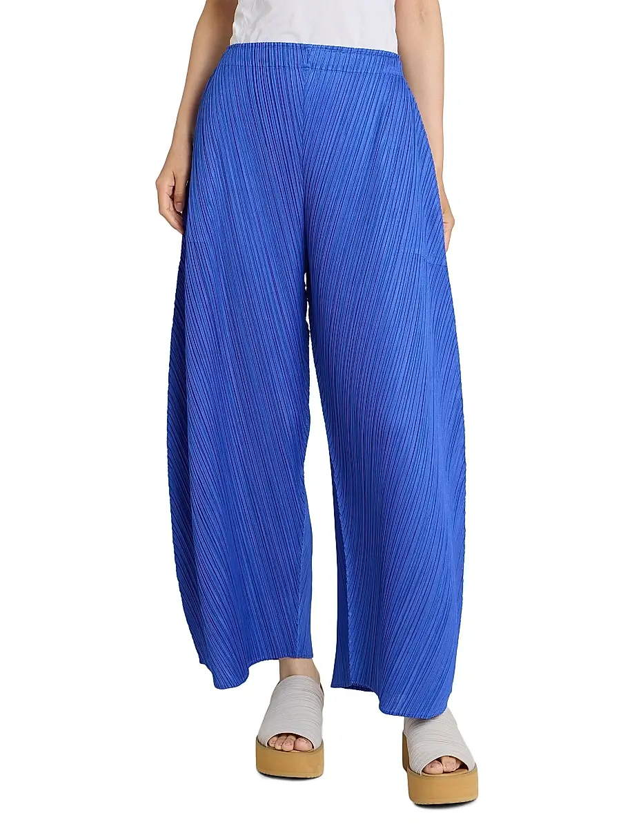 Pleats Please Issey Miyake Women's Coast Pleated Pants | Thumbnail 3 Pleats Please Issey Miyake Women's Coast Pleated Pants | Thumbnail 3