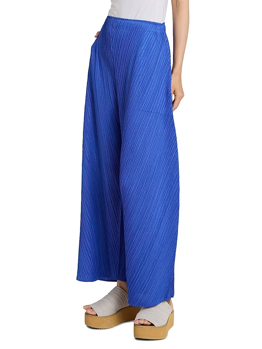 Pleats Please Issey Miyake Women's Coast Pleated Pants | Thumbnail 4 Pleats Please Issey Miyake Women's Coast Pleated Pants | Thumbnail 4