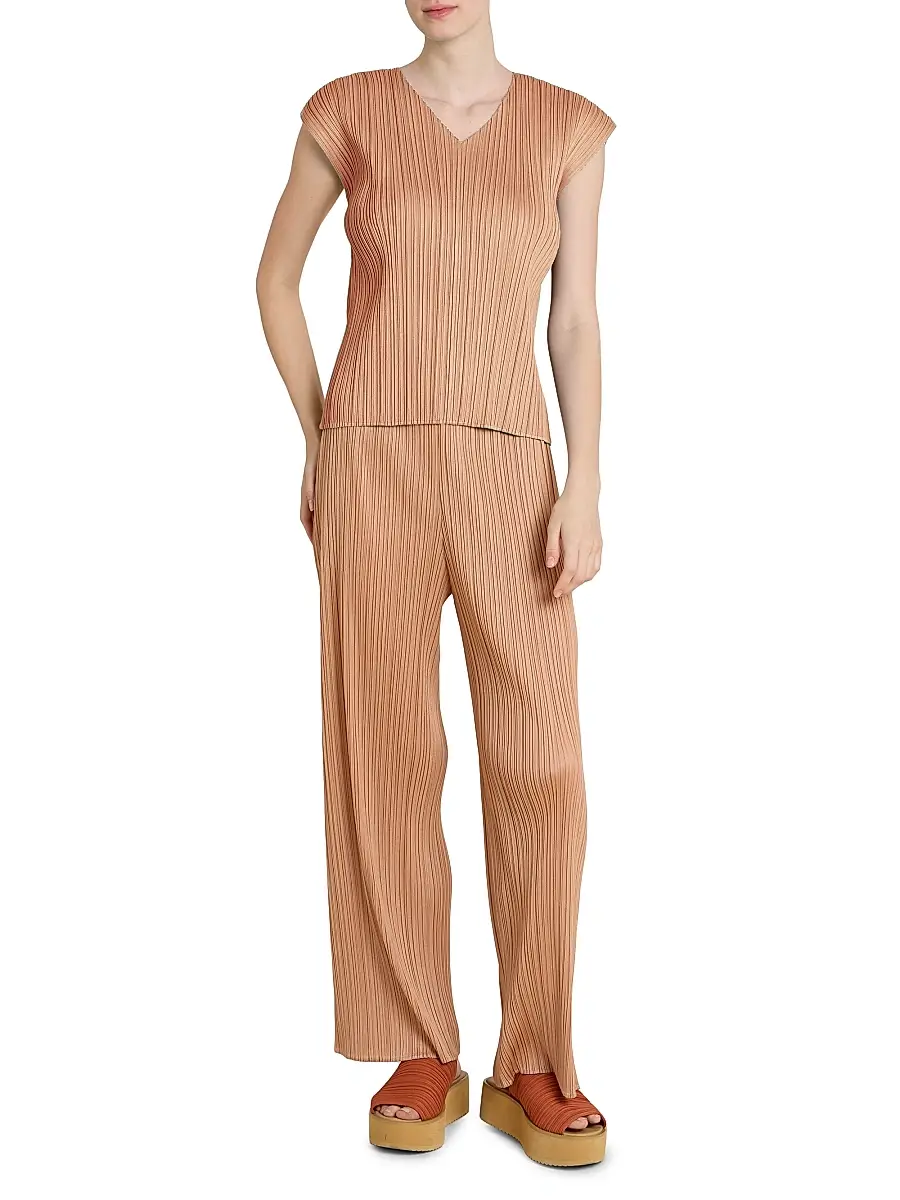 Pleats Please Issey Miyake Women's Monthly Colors: June Pleated Top | Thumbnail 2 Pleats Please Issey Miyake Women's Monthly Colors: June Pleated Top | Thumbnail 2