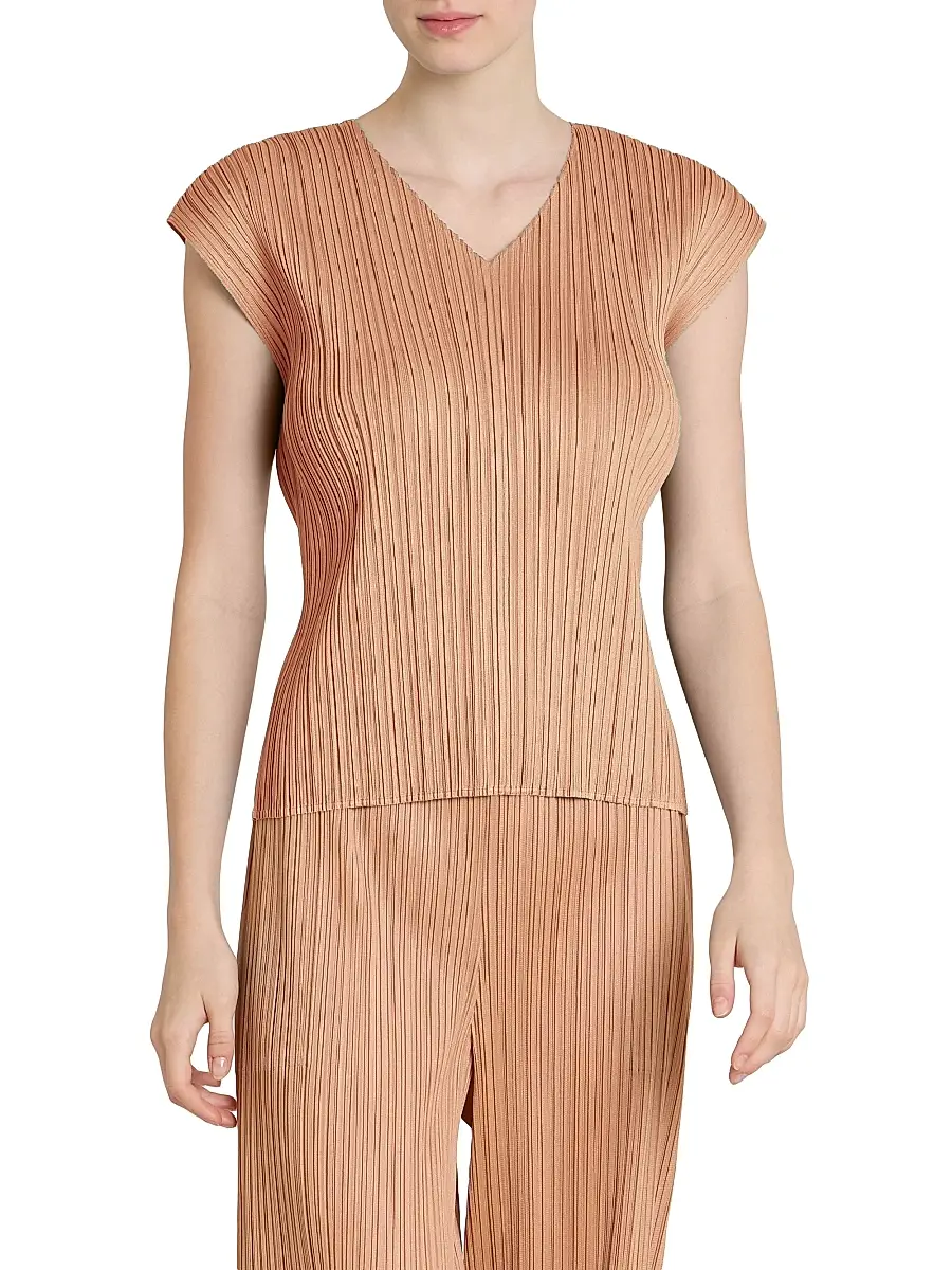Pleats Please Issey Miyake Women's Monthly Colors: June Pleated Top | Thumbnail 3 Pleats Please Issey Miyake Women's Monthly Colors: June Pleated Top | Thumbnail 3