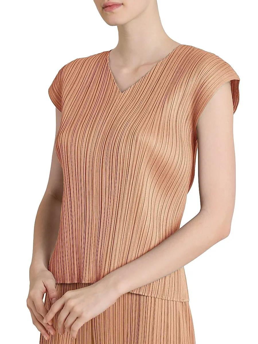 Pleats Please Issey Miyake Women's Monthly Colors: June Pleated Top | Thumbnail 6 Pleats Please Issey Miyake Women's Monthly Colors: June Pleated Top | Thumbnail 6