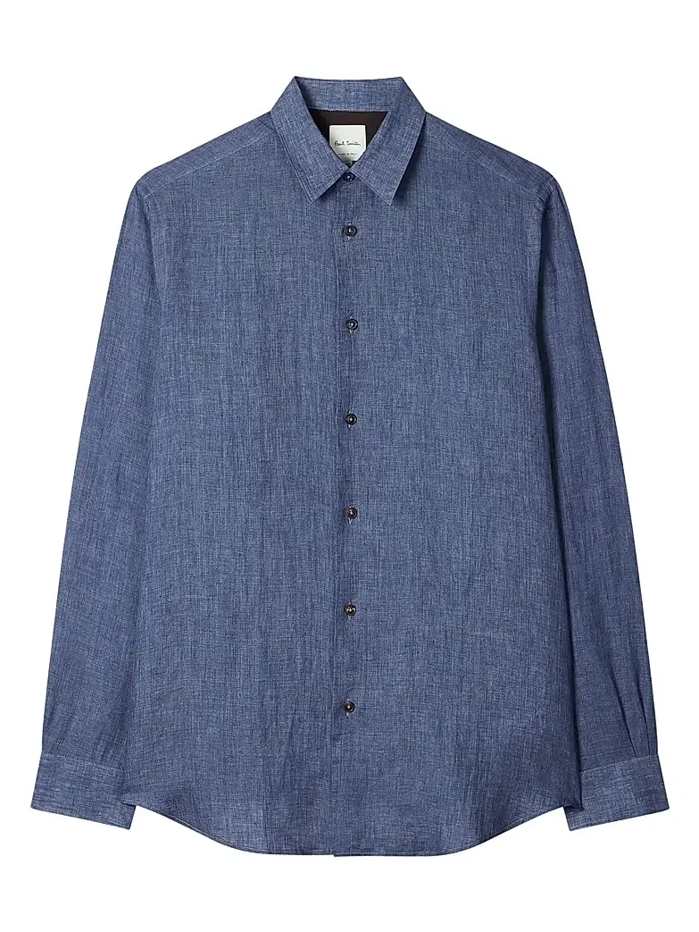 Men's Regular-Fit Linen Shirt Men's Regular-Fit Linen Shirt