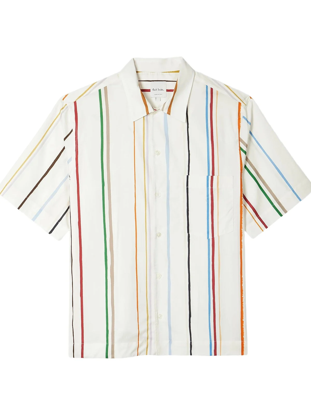 Paul Smith Men's Painted Signature Stripe Shirt