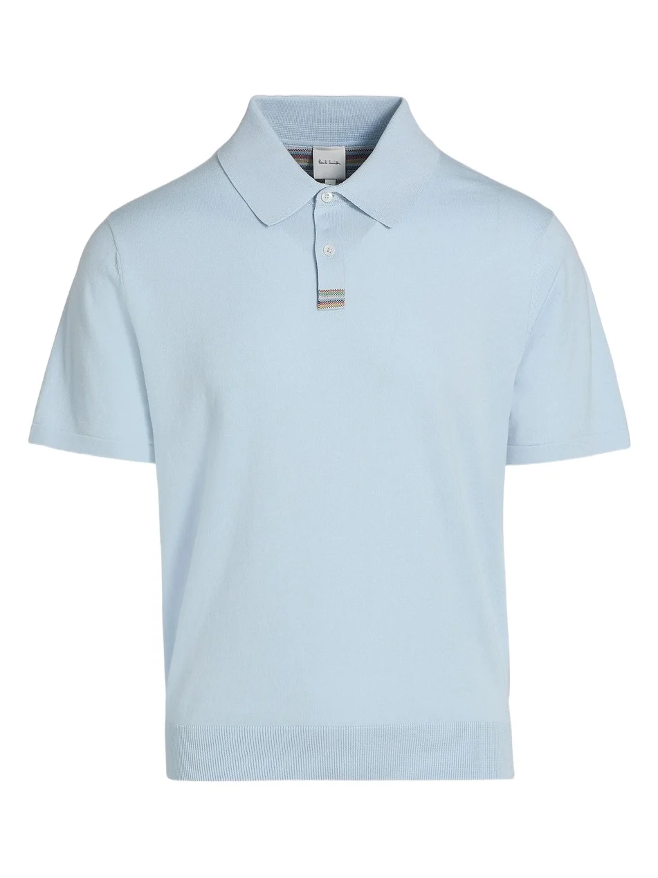 Paul Smith Men's Knit Cotton Polo Shirt