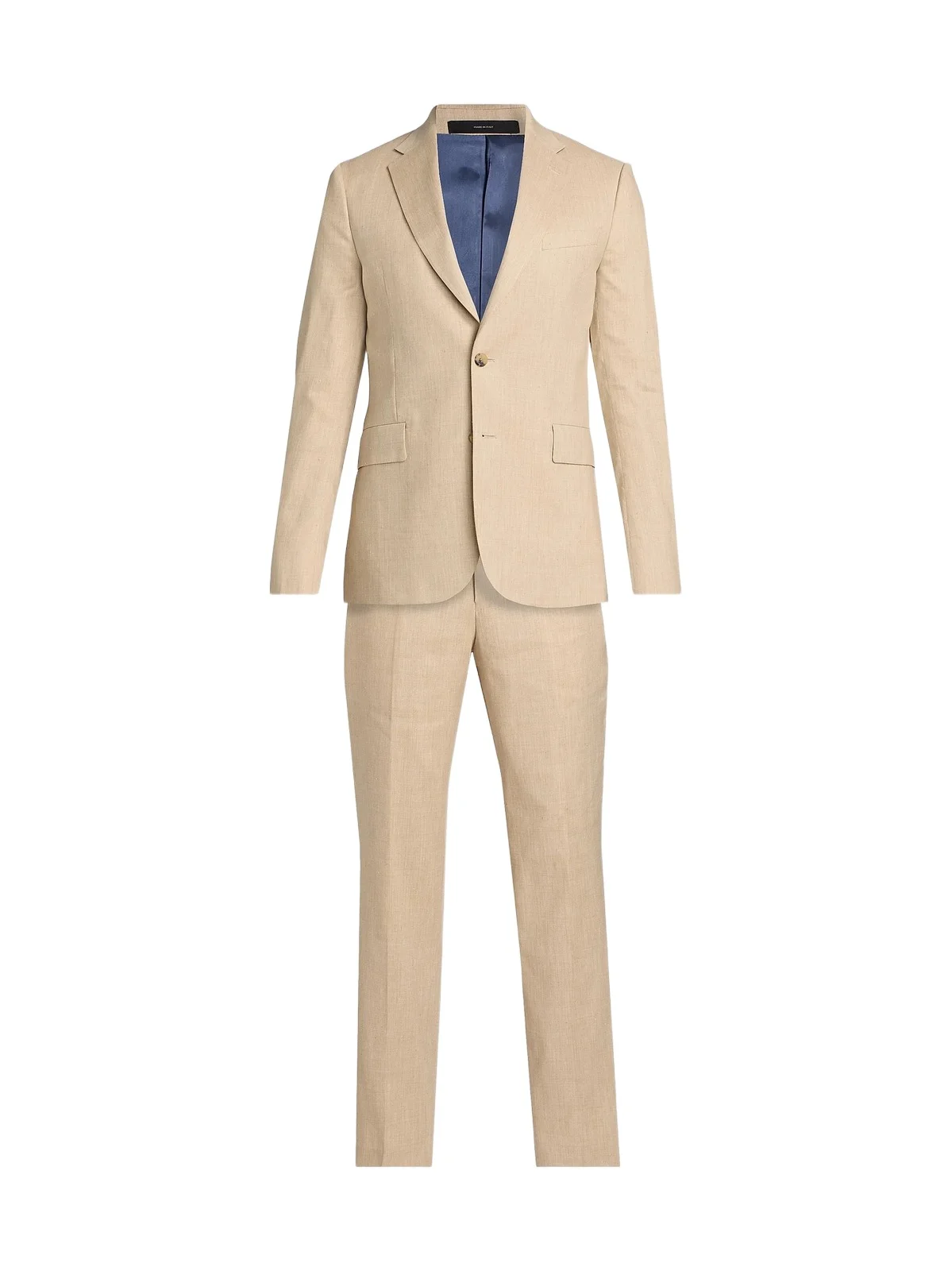 Paul Smith Men's Tailored-Fit Stretch Linen-Wool Single-Breasted Suit