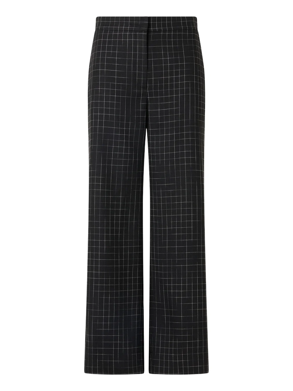 Akris punto Women's Marlon Broken Check Wide-Leg Pants