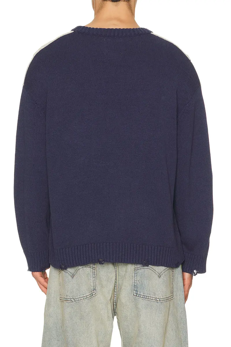 Found Checkered Fisherman Sweater | Thumbnail 2 Found Checkered Fisherman Sweater | Thumbnail 2