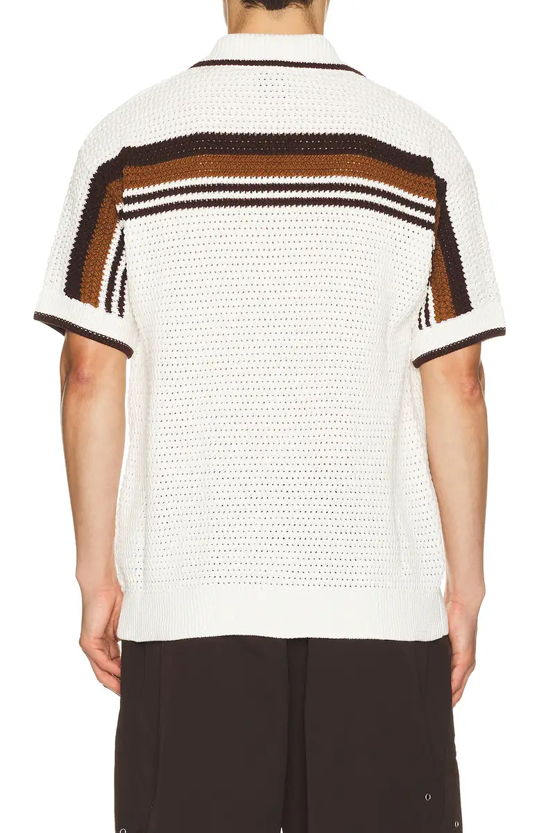 Casablanca Crochet Short Sleeve Shirt | Thumbnail 2 Casablanca Crochet Short Sleeve Shirt | Thumbnail 2