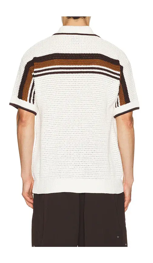 Casablanca Crochet Short Sleeve Shirt | Thumbnail 7 Casablanca Crochet Short Sleeve Shirt | Thumbnail 7