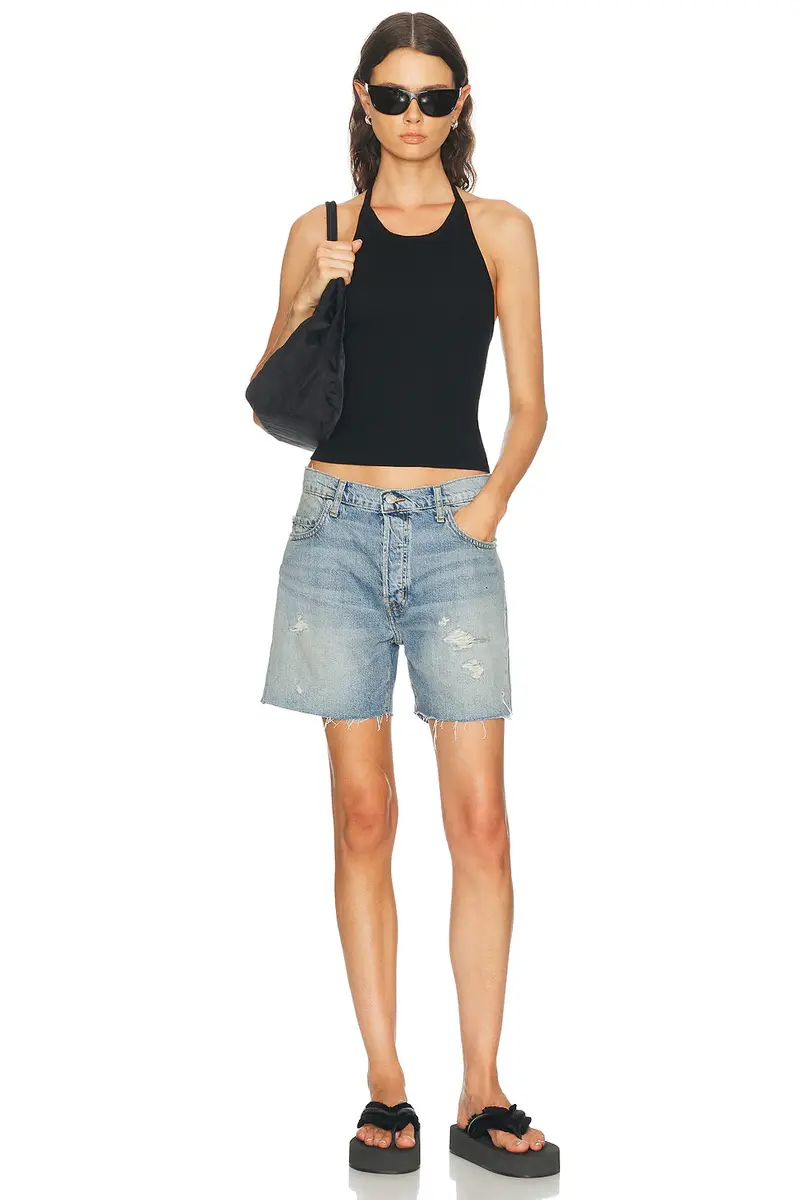 ÉTERNE Emmett Boyfriend Denim Short | Thumbnail 5 ÉTERNE Emmett Boyfriend Denim Short | Thumbnail 5
