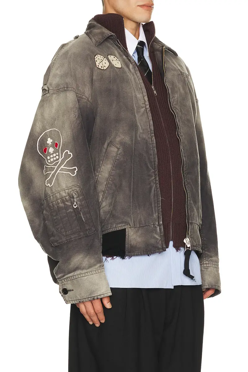Maison MIHARA YASUHIRO Sun Faded Military Jacket | Thumbnail 2 Maison MIHARA YASUHIRO Sun Faded Military Jacket | Thumbnail 2