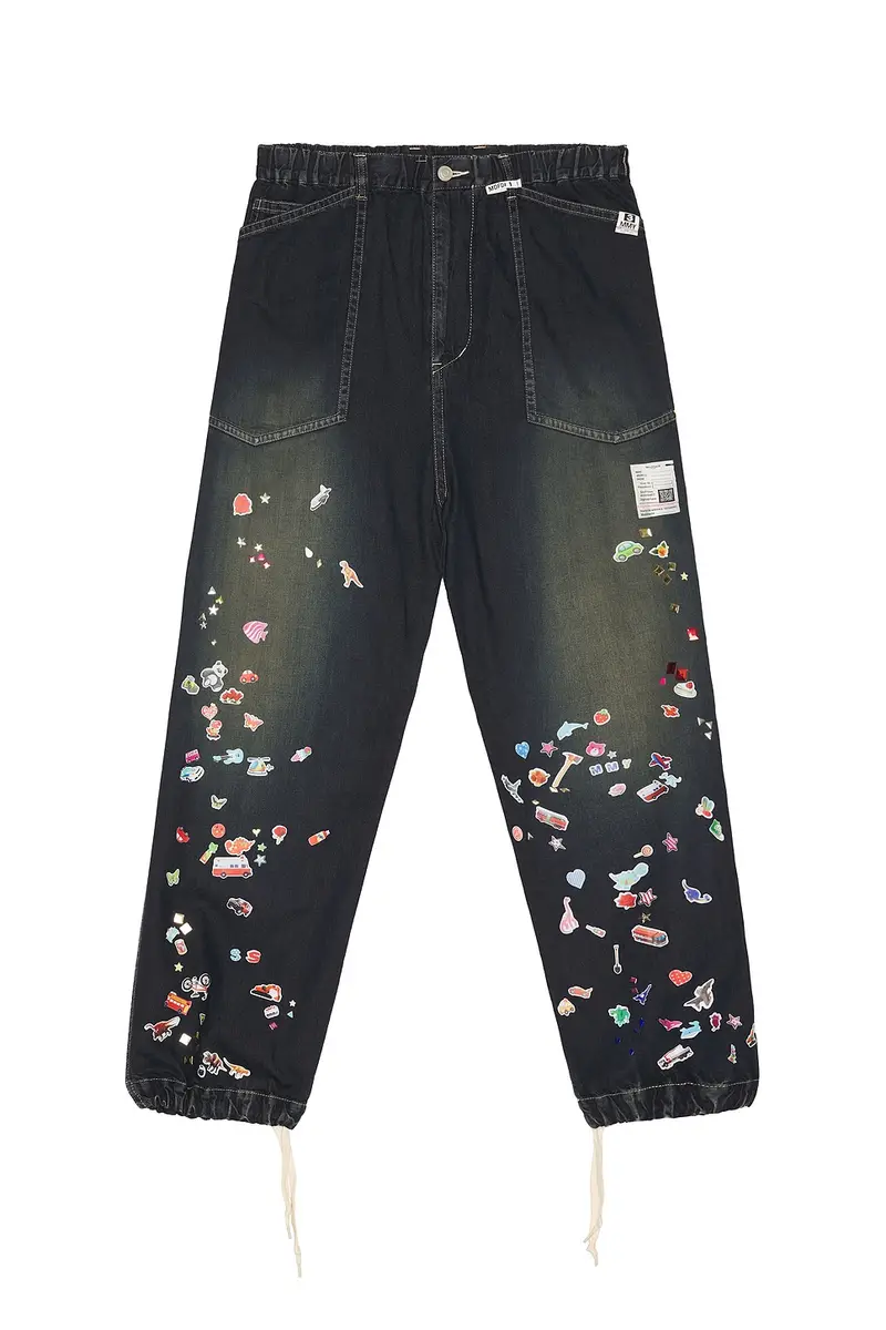 Maison MIHARA YASUHIRO Baker Jeans With Sticker | Thumbnail 5