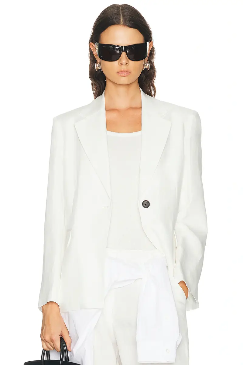 House of Dagmar Linen Blazer | Image 1 House of Dagmar Linen Blazer | Image 1