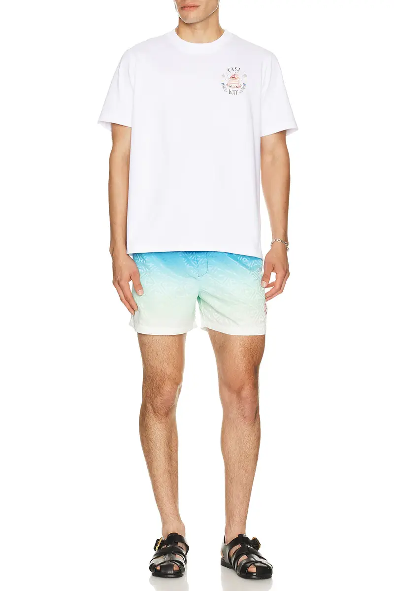 Casablanca Jacquard Swim Shorts | Thumbnail 3 Casablanca Jacquard Swim Shorts | Thumbnail 3