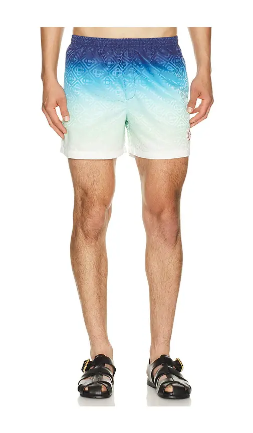 Casablanca Jacquard Swim Shorts | Thumbnail 6 Casablanca Jacquard Swim Shorts | Thumbnail 6