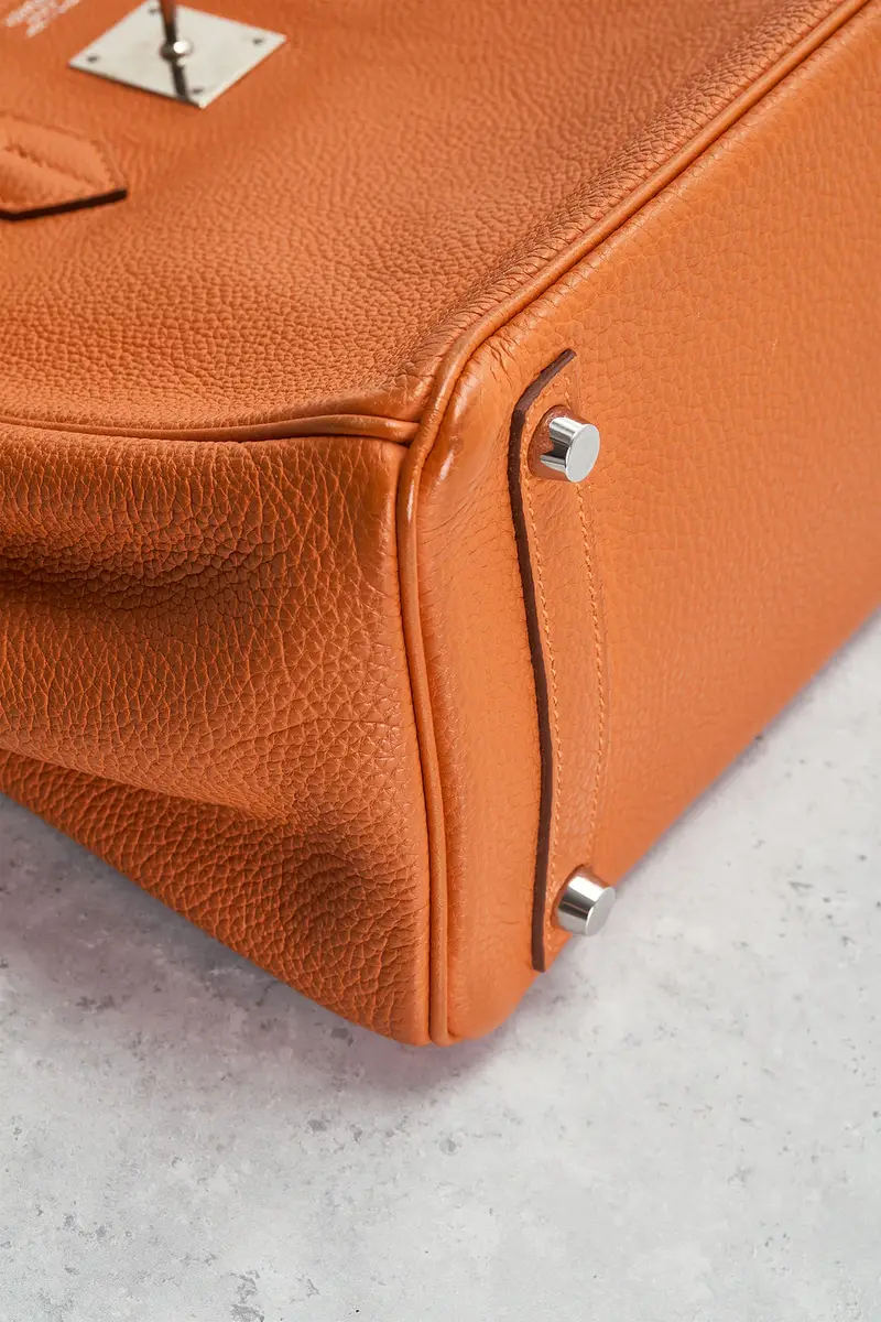 HERMÈS Taurillon Clemence Birkin 30 Handbag | Thumbnail 8