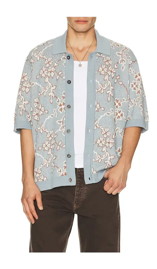 Corridor Trellis Knit Shirt | Thumbnail 5 Corridor Trellis Knit Shirt | Thumbnail 5