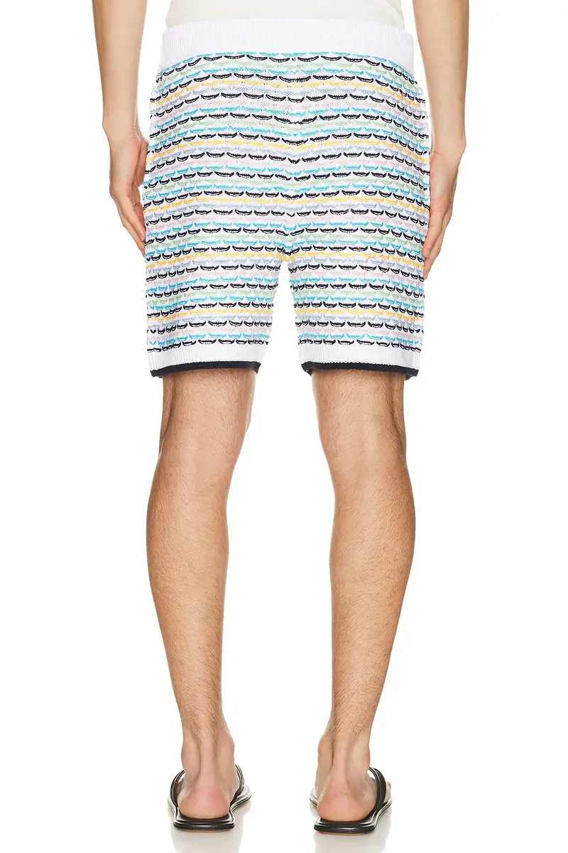 Casablanca Tuck Stitch Shorts | Thumbnail 2 Casablanca Tuck Stitch Shorts | Thumbnail 2