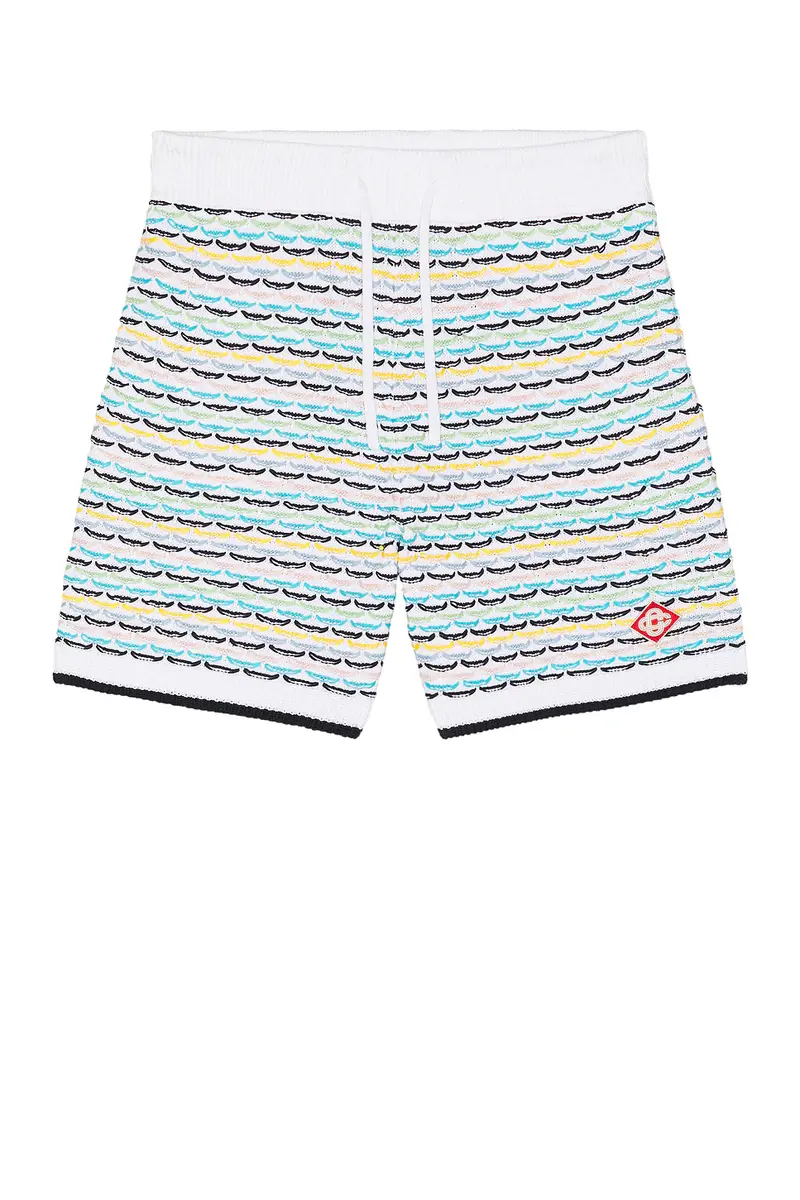 Casablanca Tuck Stitch Shorts | Thumbnail 4 Casablanca Tuck Stitch Shorts | Thumbnail 4