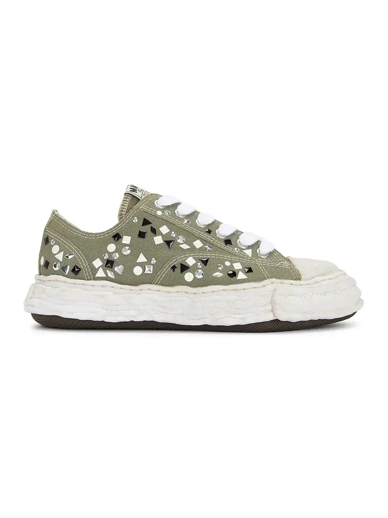 Peterson23 Original Sole Embellished Canvas Low -Top Sneaker Peterson23 Original Sole Embellished Canvas Low -Top Sneaker