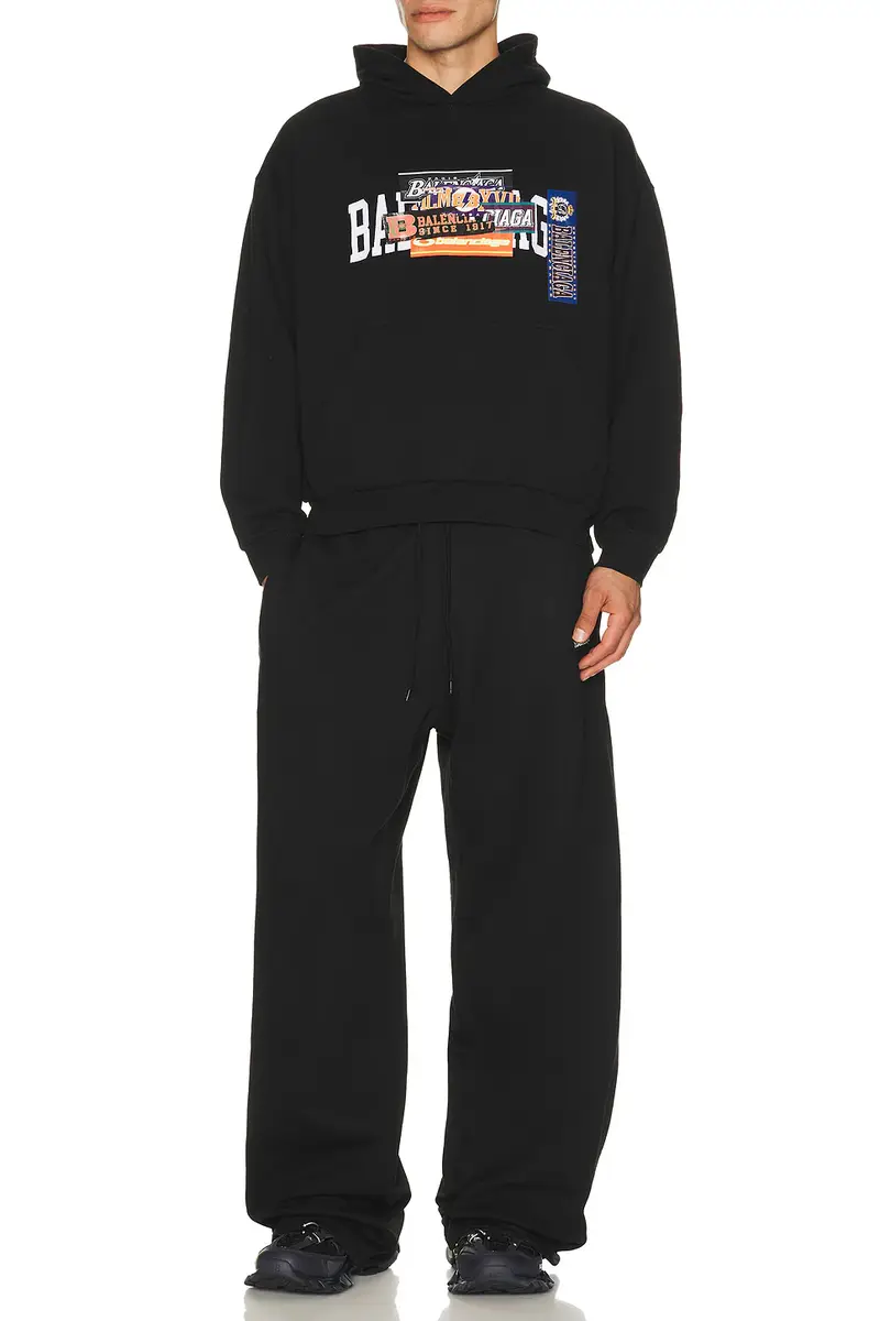 Balenciaga Medium Fit Hoodie | Thumbnail 4 Balenciaga Medium Fit Hoodie | Thumbnail 4