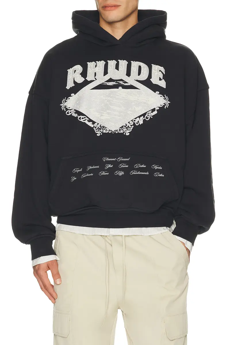 Rhude Dakar Convoy Hoodie | Image 1 Rhude Dakar Convoy Hoodie | Image 1