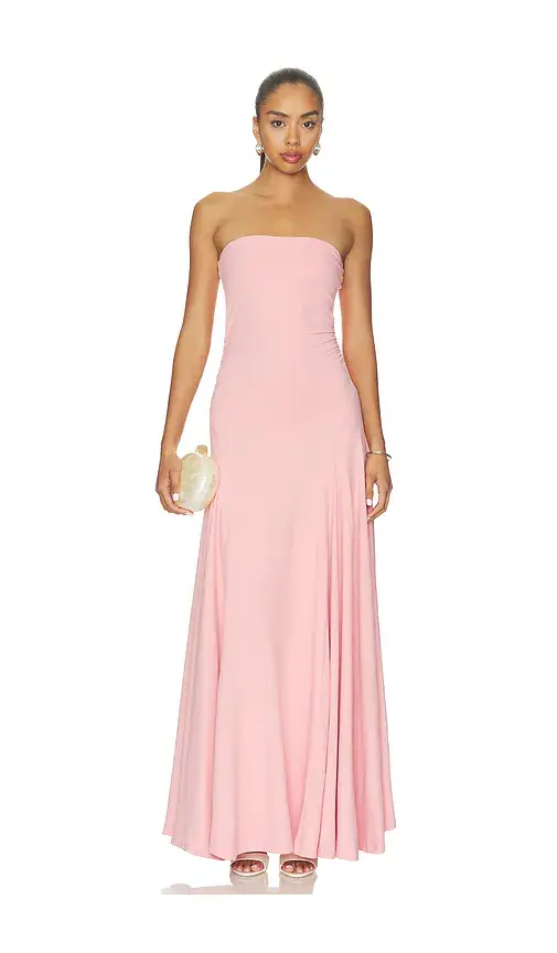 susana monaco Gathered Waist Tube Dress | Image 1 susana monaco Gathered Waist Tube Dress | Image 1