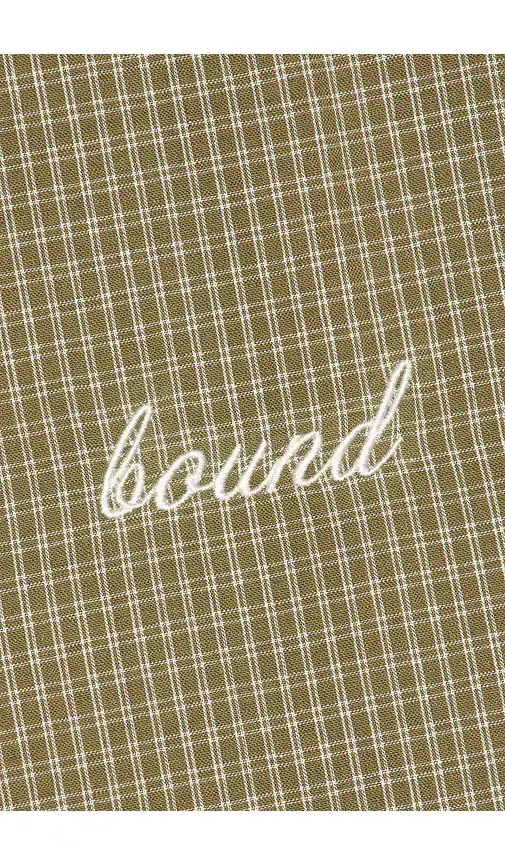 Bound Gingham Cropped Shirt | Thumbnail 5