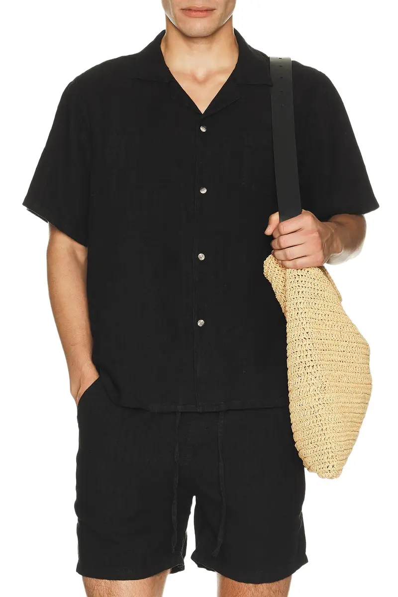 Linen Camp Shirt