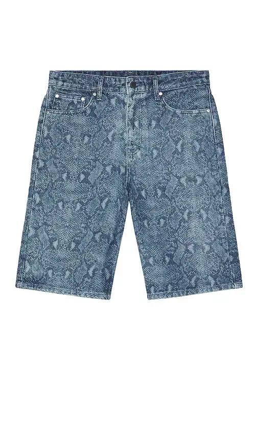 Daily Paper Snake Laser Denim Shorts | Thumbnail 4 Daily Paper Snake Laser Denim Shorts | Thumbnail 4