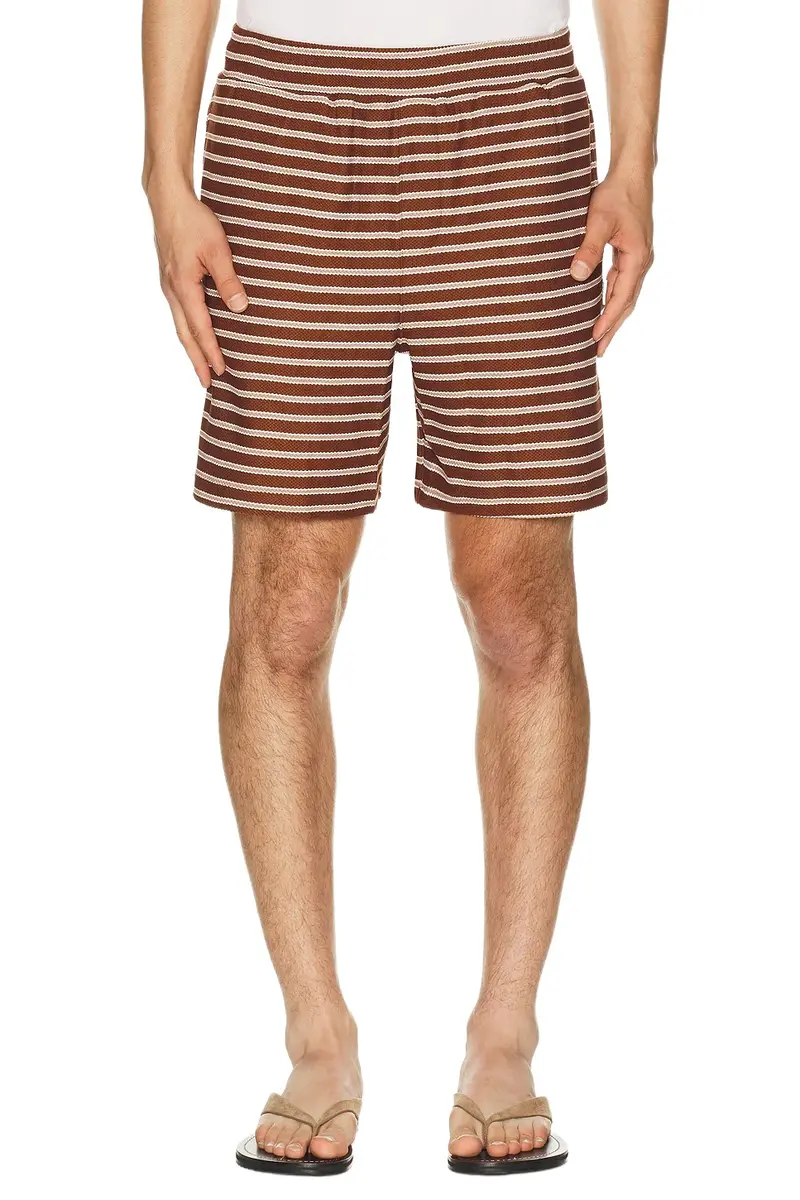 Stripe Jacquard Shorts Stripe Jacquard Shorts