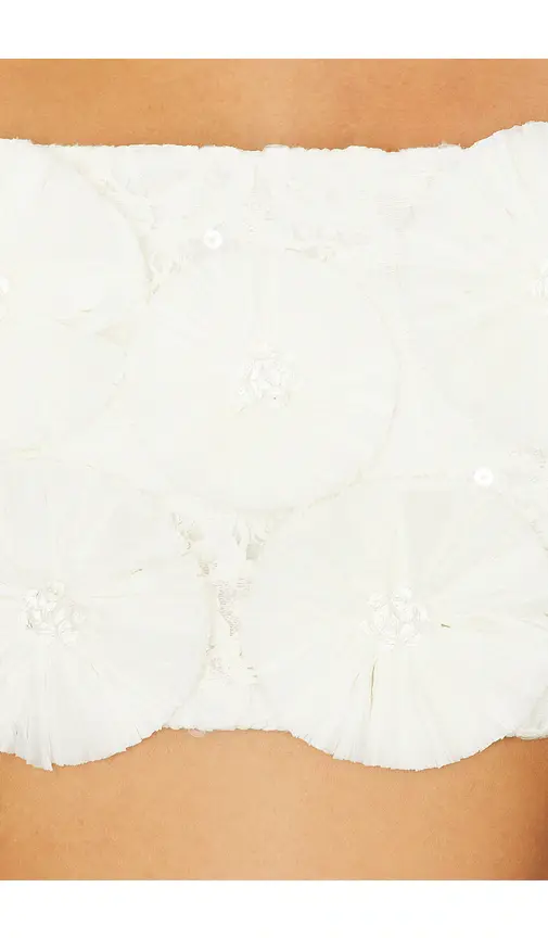 Simkhai Delia Floral Raffia Bra Top | Thumbnail 5 Simkhai Delia Floral Raffia Bra Top | Thumbnail 5