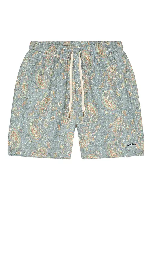 Rhythm Tally Paisley Swim Short | Thumbnail 4 Rhythm Tally Paisley Swim Short | Thumbnail 4