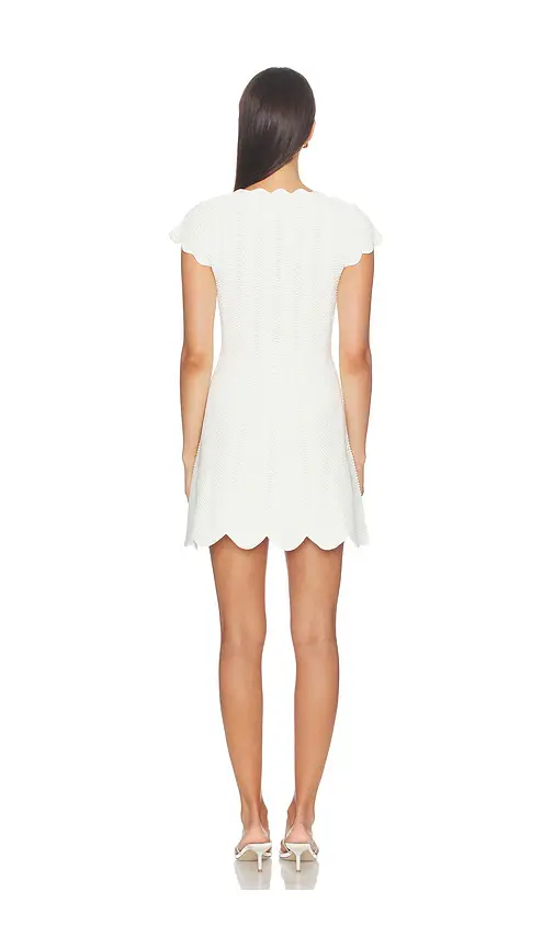 Simkhai Evalynn Short Sleeve Mini Dress | Thumbnail 3 Simkhai Evalynn Short Sleeve Mini Dress | Thumbnail 3