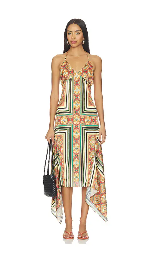 Misa Los Angeles Sheila Midi Dress | Image 1 Misa Los Angeles Sheila Midi Dress | Image 1
