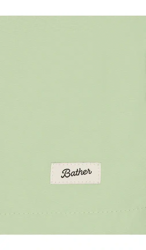 BATHER Solid Moss Swim Trunks | Thumbnail 5 BATHER Solid Moss Swim Trunks | Thumbnail 5
