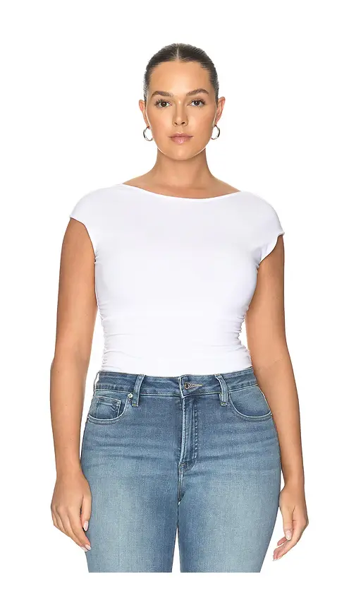 GOOD AMERICAN The Open Back Bodysuit | Thumbnail 2 GOOD AMERICAN The Open Back Bodysuit | Thumbnail 2