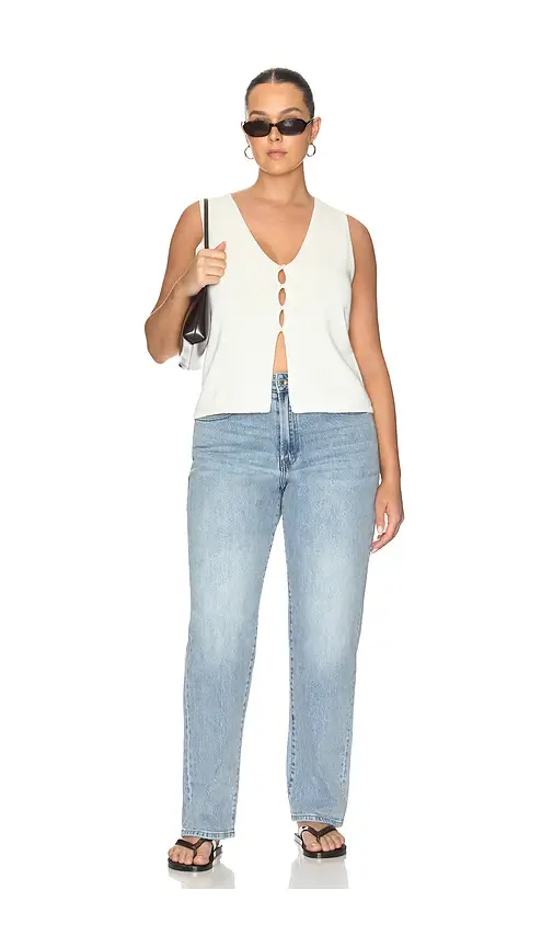 GOOD AMERICAN The Knit Vest Top | Thumbnail 8
