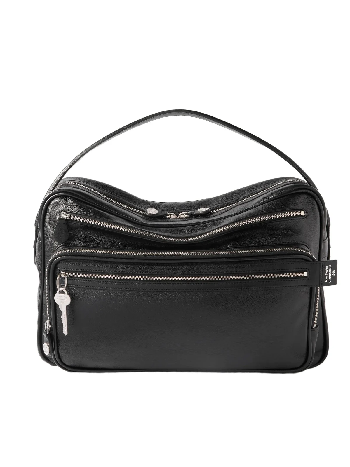 Camero Camera Medium Embellished Textured-Leather Tote Bag - Men Camero Camera Medium Embellished Textured-Leather Tote Bag - Men