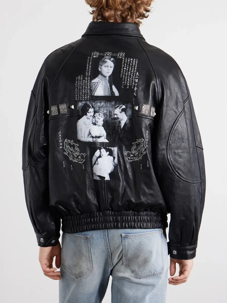 Enfants Riches Déprimés Principe Phillip's Childhood Studded Leather Jacket - Men | Thumbnail 4 Enfants Riches Déprimés Principe Phillip's Childhood Studded Leather Jacket - Men | Thumbnail 4