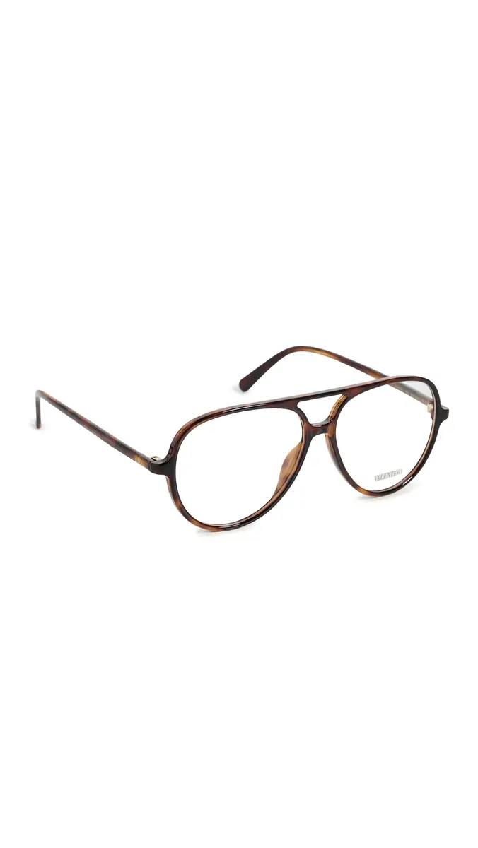 Valentino Ultralight V Logo Eyeglasses HAVANA-HAVANA-TRANSPARENT One Size | Thumbnail 6 Valentino Ultralight V Logo Eyeglasses HAVANA-HAVANA-TRANSPARENT One Size | Thumbnail 6