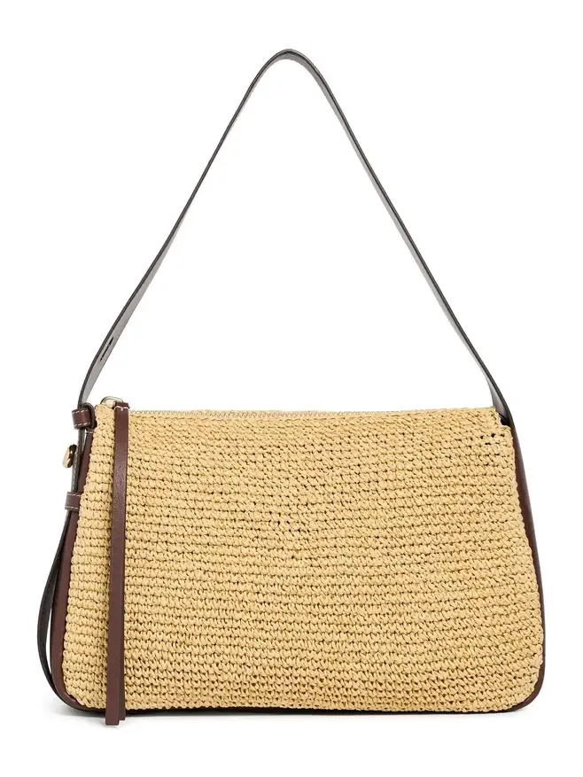 Tory Burch Romy Woven Shoulder Bag