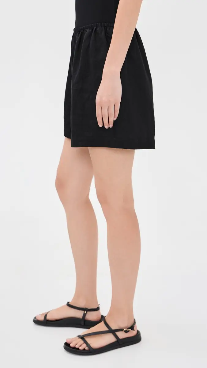 DONNI. The Linen Shorts Jet | Thumbnail 4 DONNI. The Linen Shorts Jet | Thumbnail 4