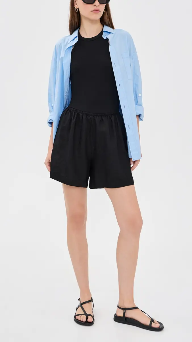DONNI. The Linen Shorts Jet | Thumbnail 5 DONNI. The Linen Shorts Jet | Thumbnail 5
