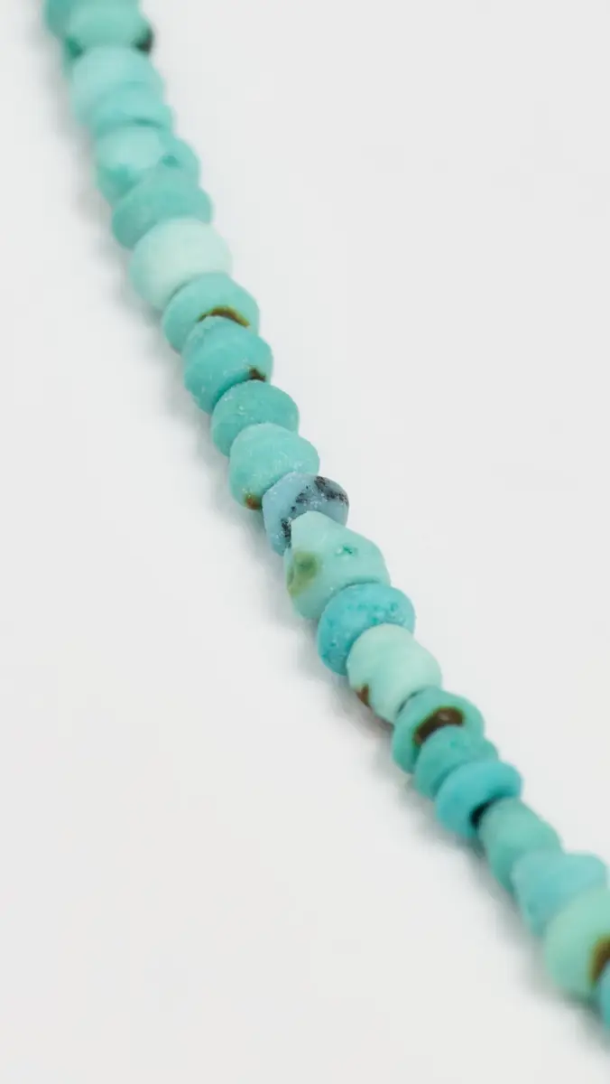 Shashi Aisha Gemstone Necklace in Turquoise Turquoise | Thumbnail 4